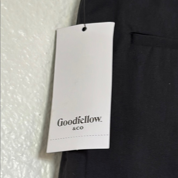 Goodfellow & CO Men's Black Pants 32W 32L alimentos Tech chino - Picture 7 of 10